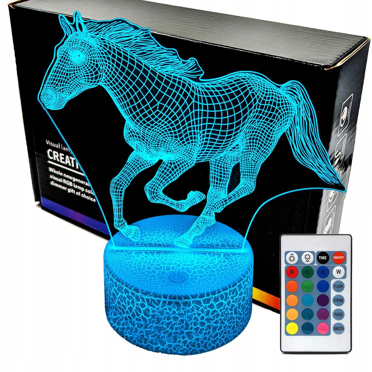  3d naktinė lemputė lempų daugiaspalvis