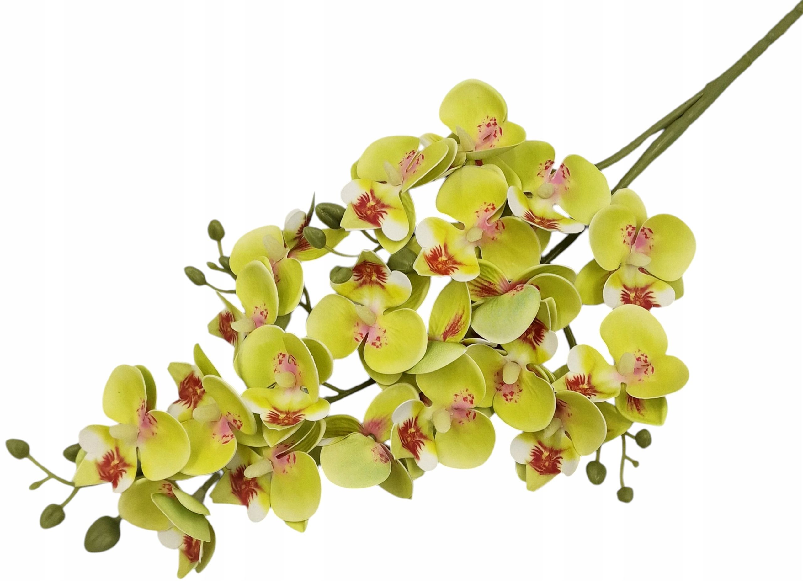  Orchid twig 20 flowers 76 cm rubber