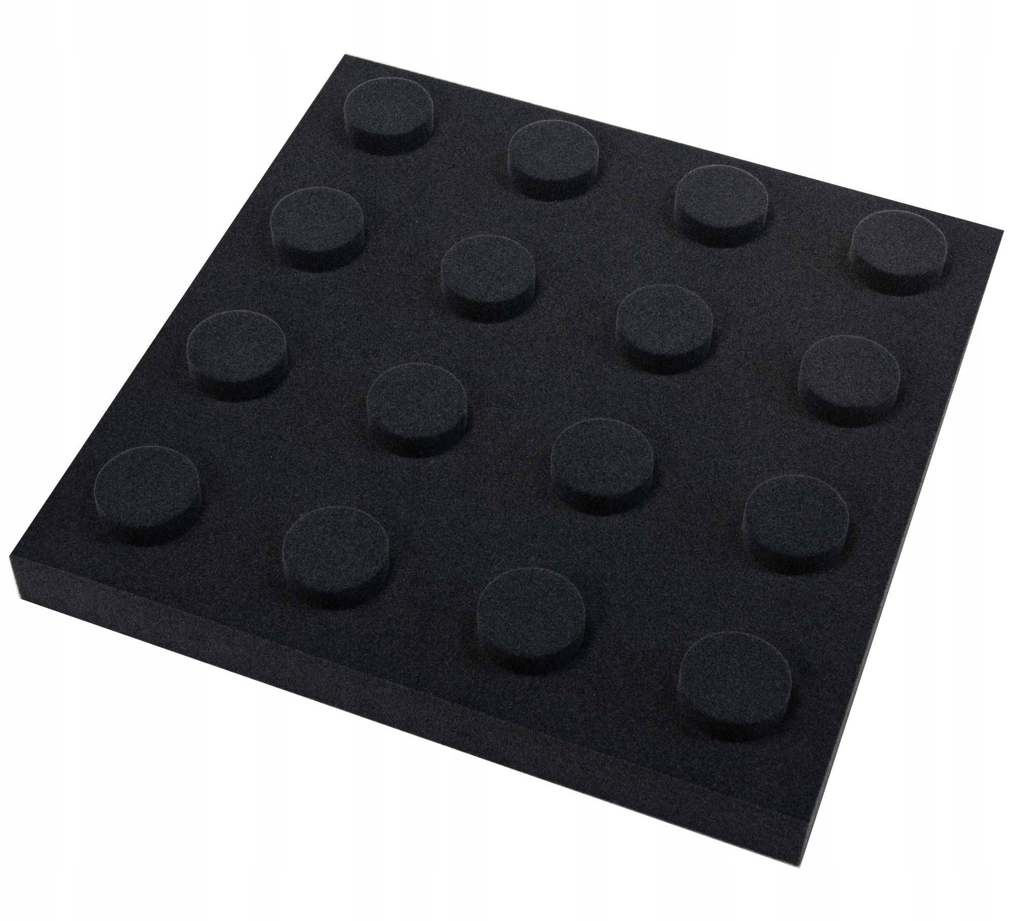  Akustinis skydelis lipnus kaladėlė mėlynas 50x50 apama decor puta