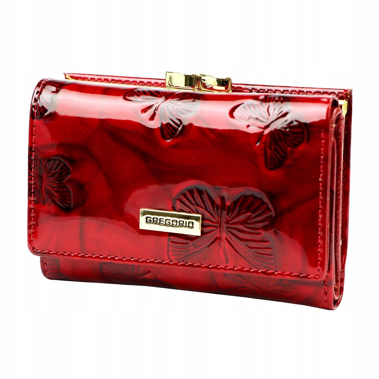  Gregorio wallet genuine leather green gregorio bts-117 - woman butterflies
