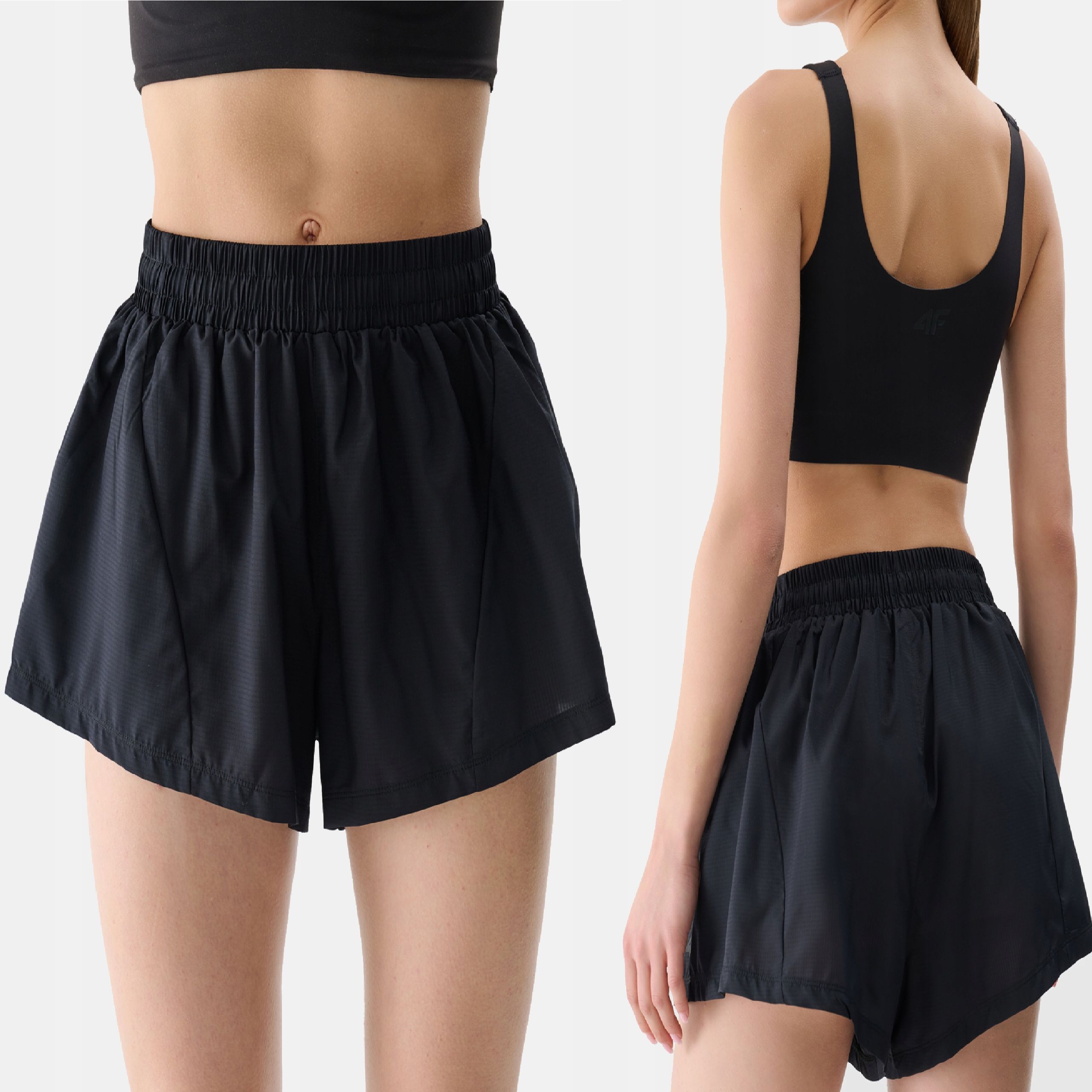  4f damen-trainingsshorts zum laufen schnell trocknend m tfshf0882 ss25