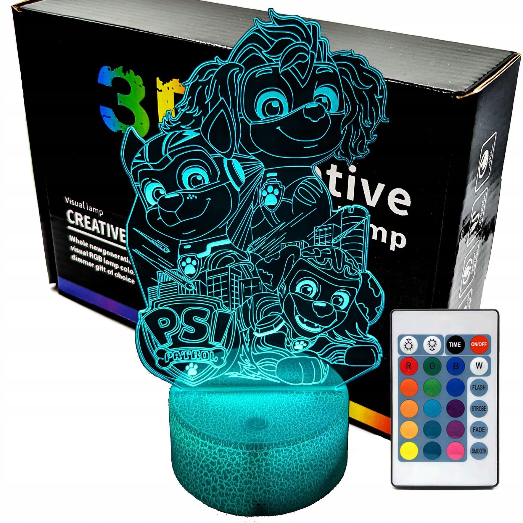  Noční světlo fortnite 3d lampy led