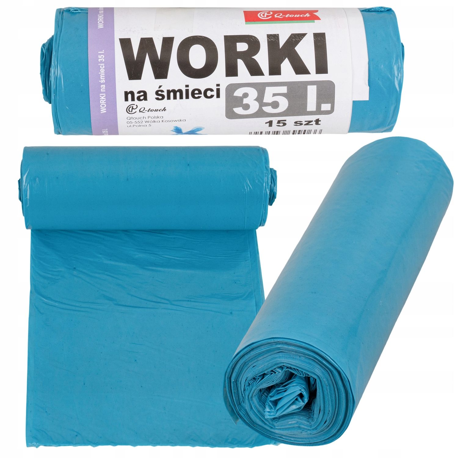  Vrecia na odpadky odpad ldpe trvanlivé trvanlivé 240l modrý 10 ks.