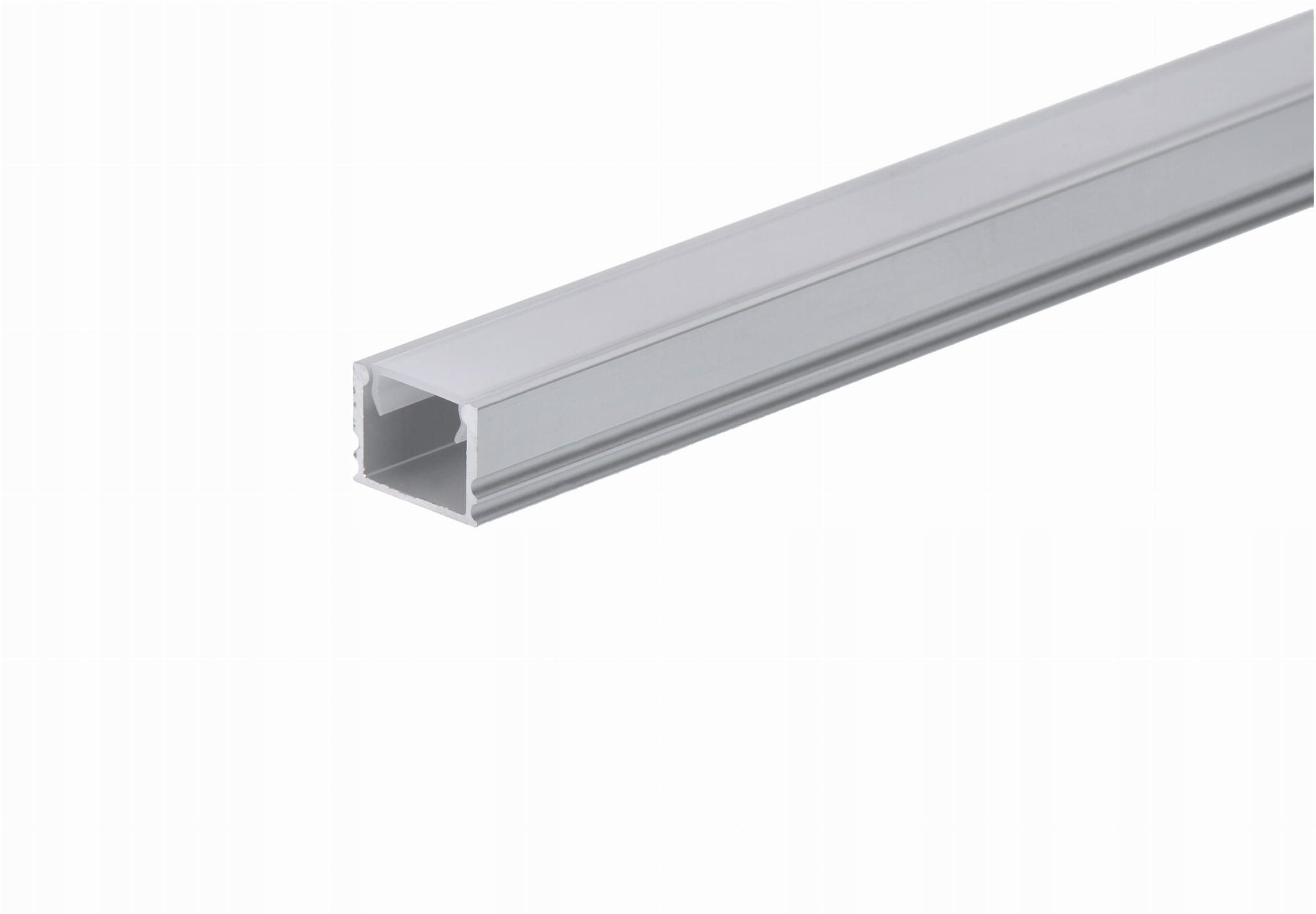  Profils led basic ar vizieri piens balts mlf 2m