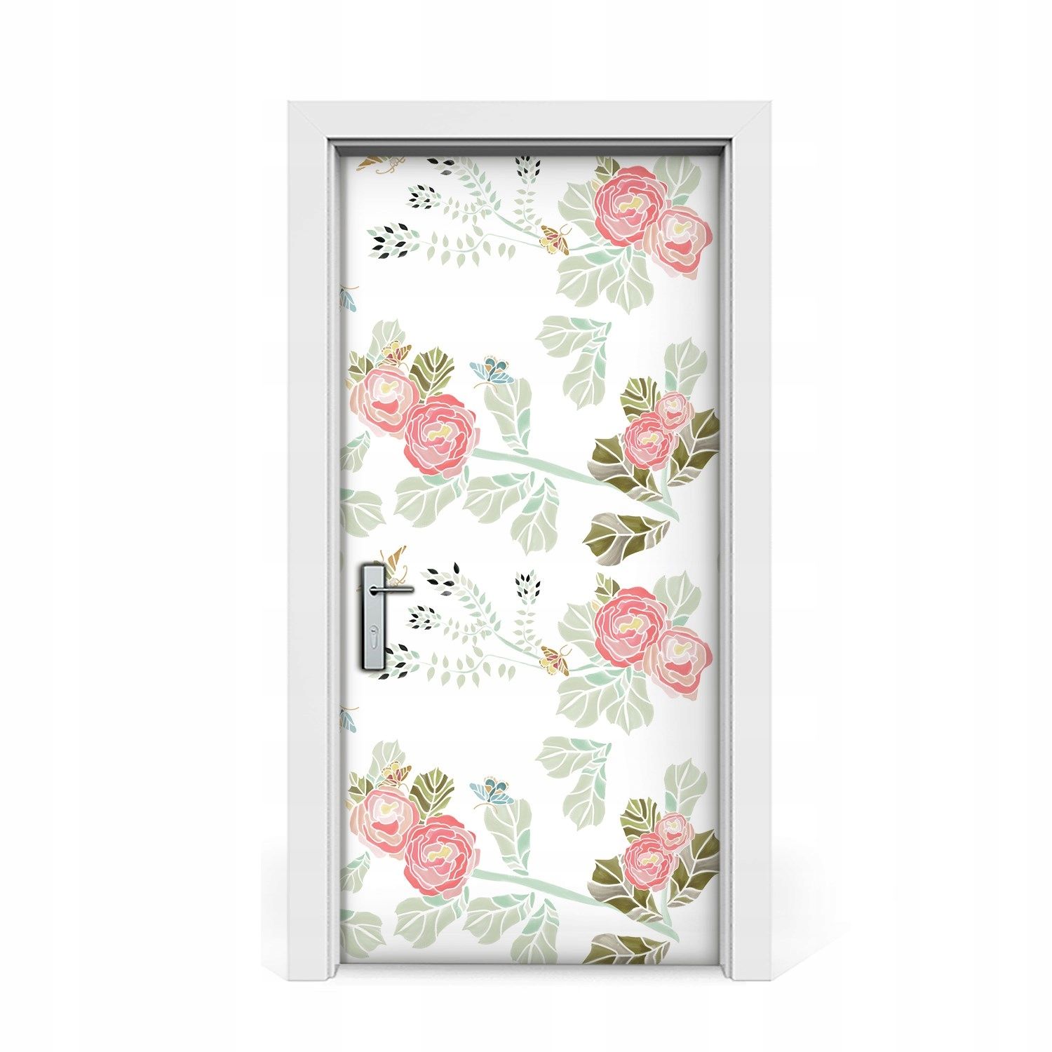  Photo wallpapers on the door banana leaves 95x205