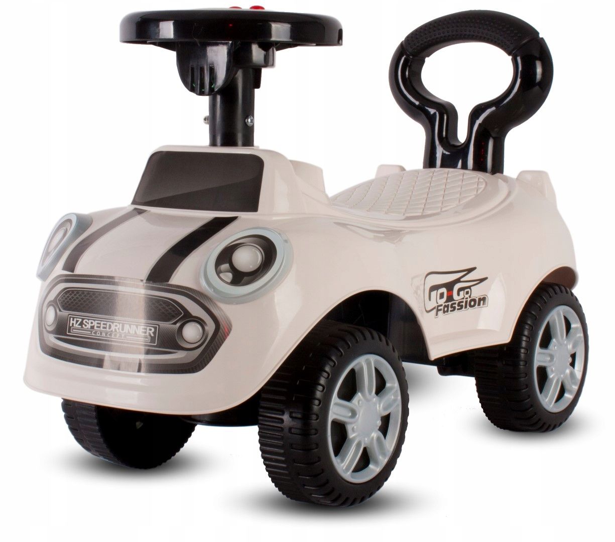  Kick scooter with push handle walker for children mercedes benz g pusher storage box sound