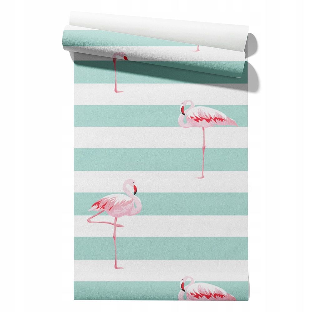  Wallpaper non-woven fabric pastel cherries wallpaper in a roll 50cm x 6,1mb