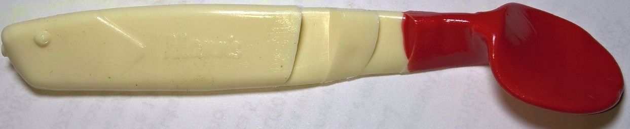  Manns predator 3,5cm geltonas su juodu grzbietem