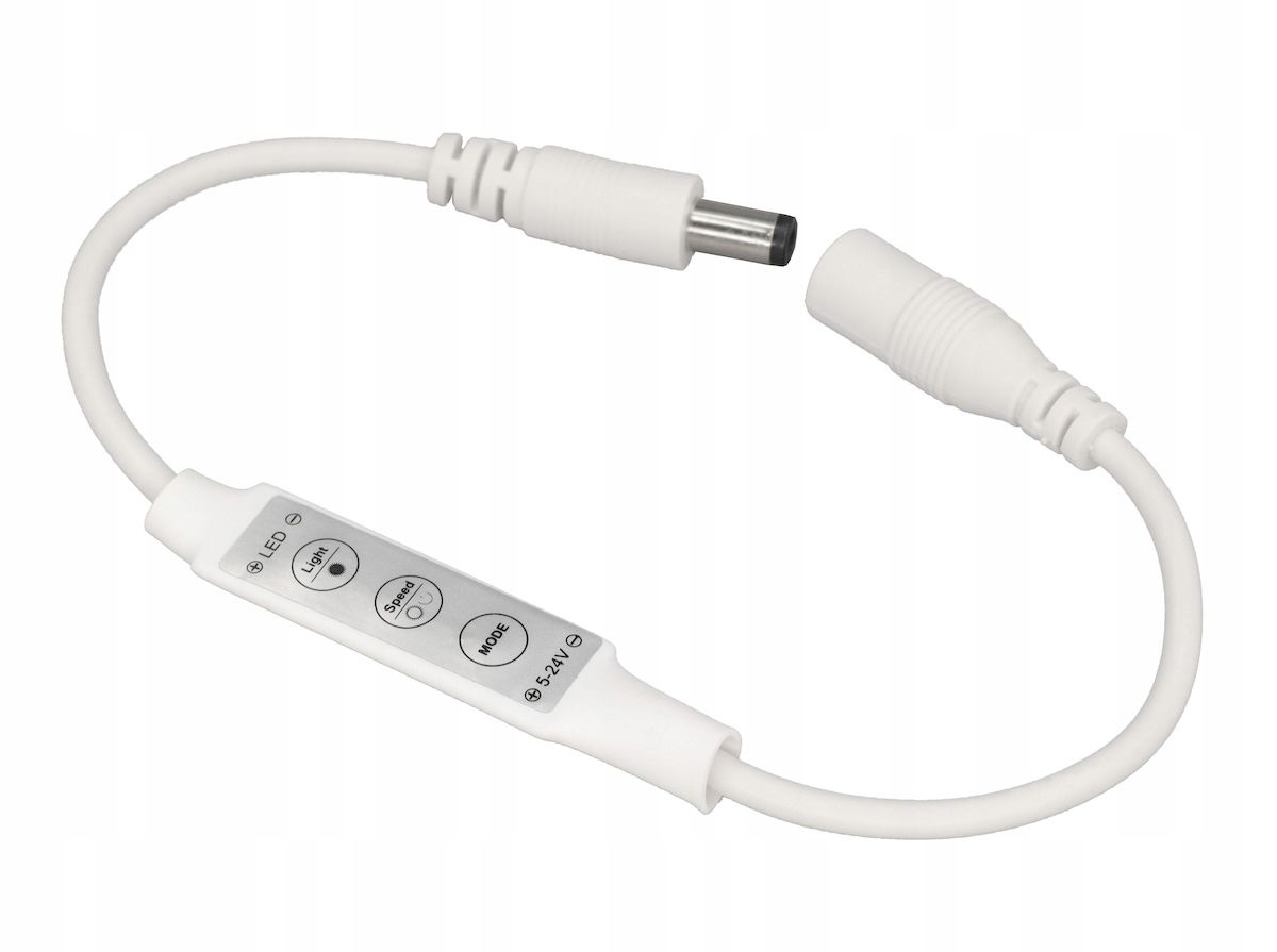  Ovladač led pásku ovladač rdc rf rádio dálkové ovládání led pásek 12v 24v 8a 96w