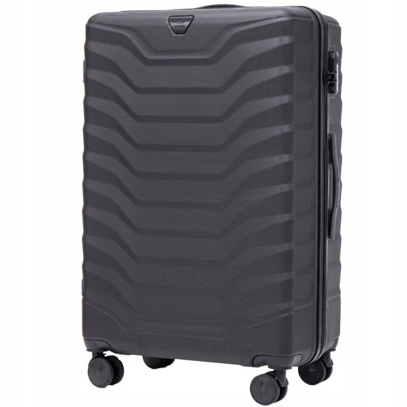  Lagaminas wings abs vidutinė peafowl 4 ratai 24" 63l champagne