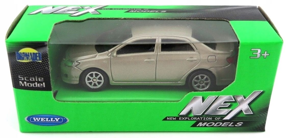  Skoda octavia car modelik welly 1:60