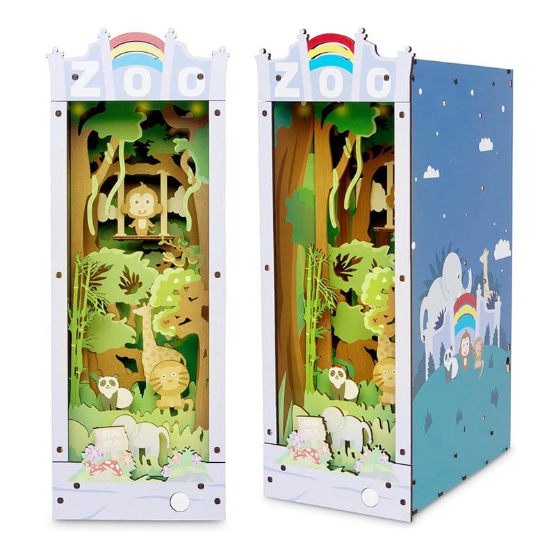  Miniatūra māja book nook vasara fejas dāvana diy