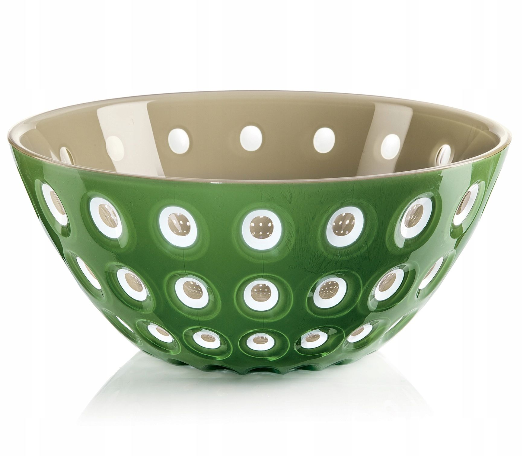  Guzzini le murrine bļoda 25 cm dzeltens tirkīza