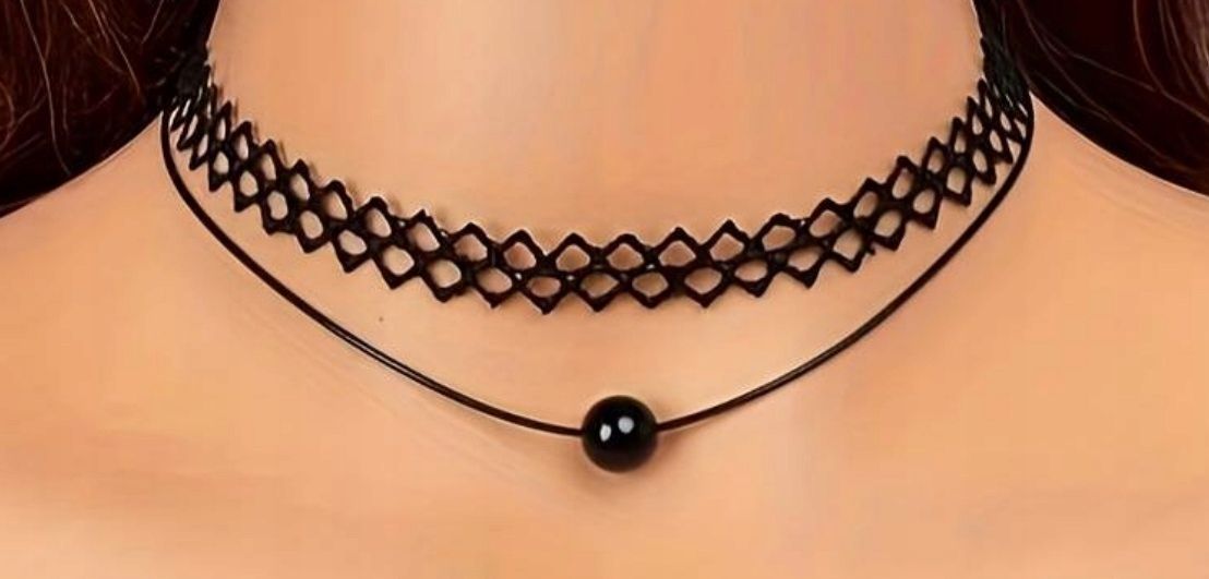  Halsband halskette hellrosa lang spitze bogen für den hals schön