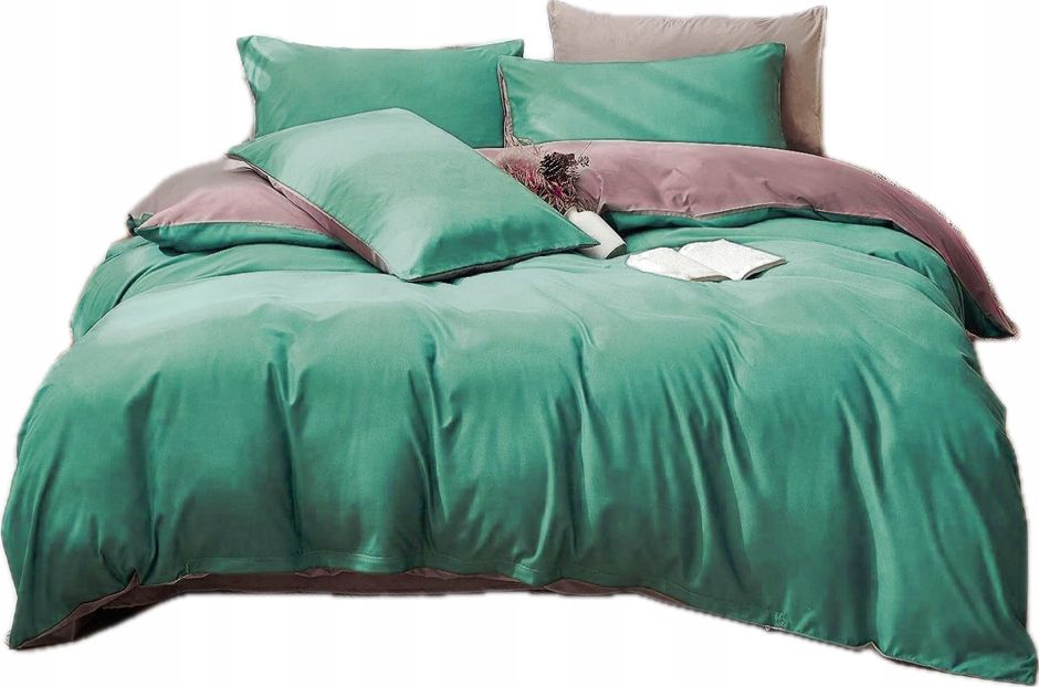  Double-sided bedding cotton 160x200 + 2 covers