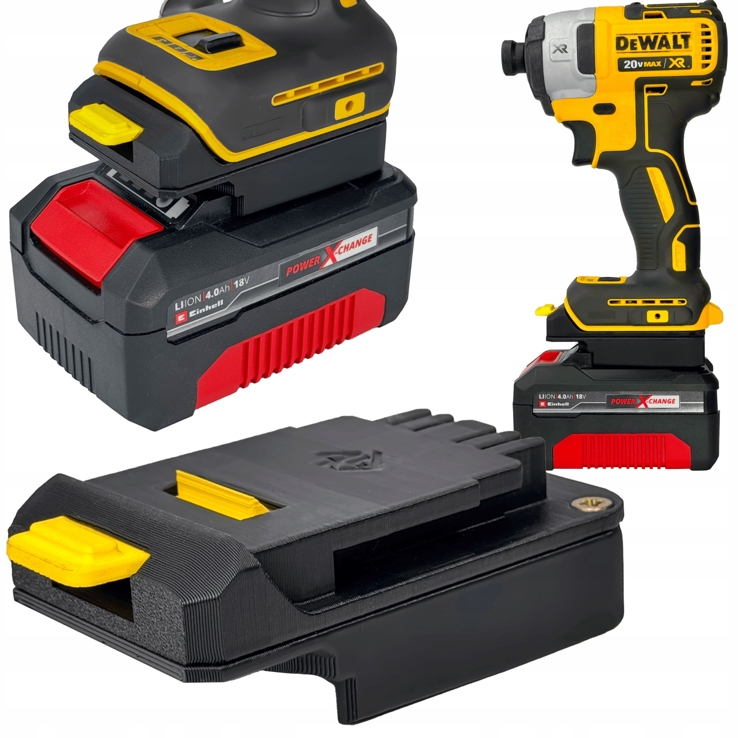  Adapter with tools dewalt 18v for the mixer bosch pba 18v