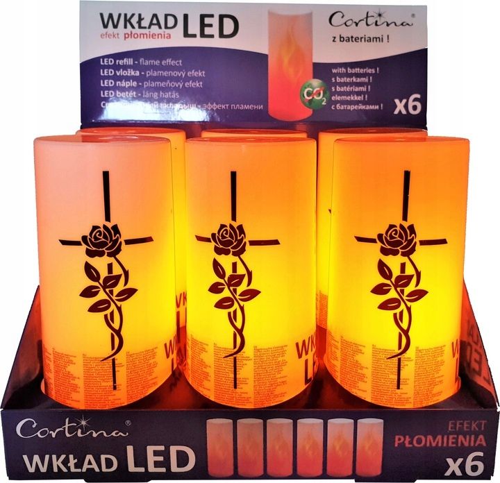  Grave candle large shining contribution for grave candles led electric strong light+ batteries