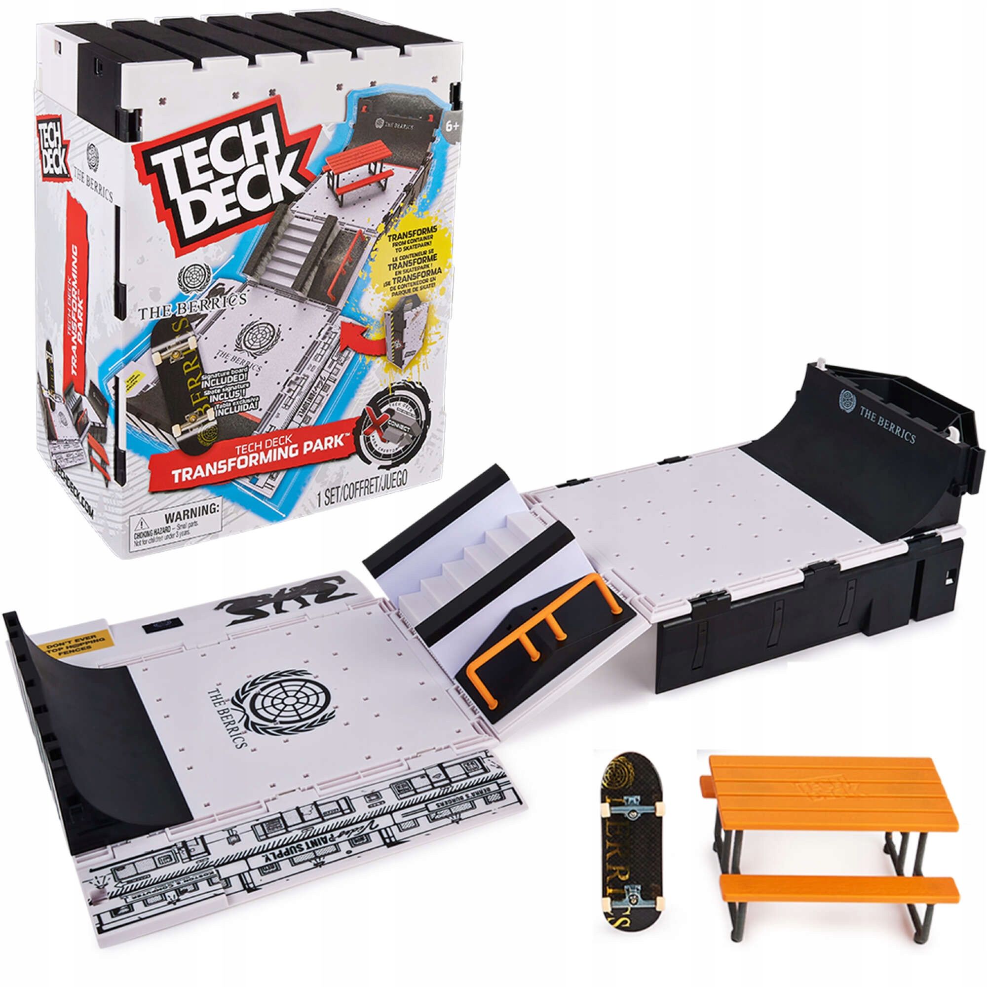  Fingerboard rampa speedway hop množina + skateboard real tech deck