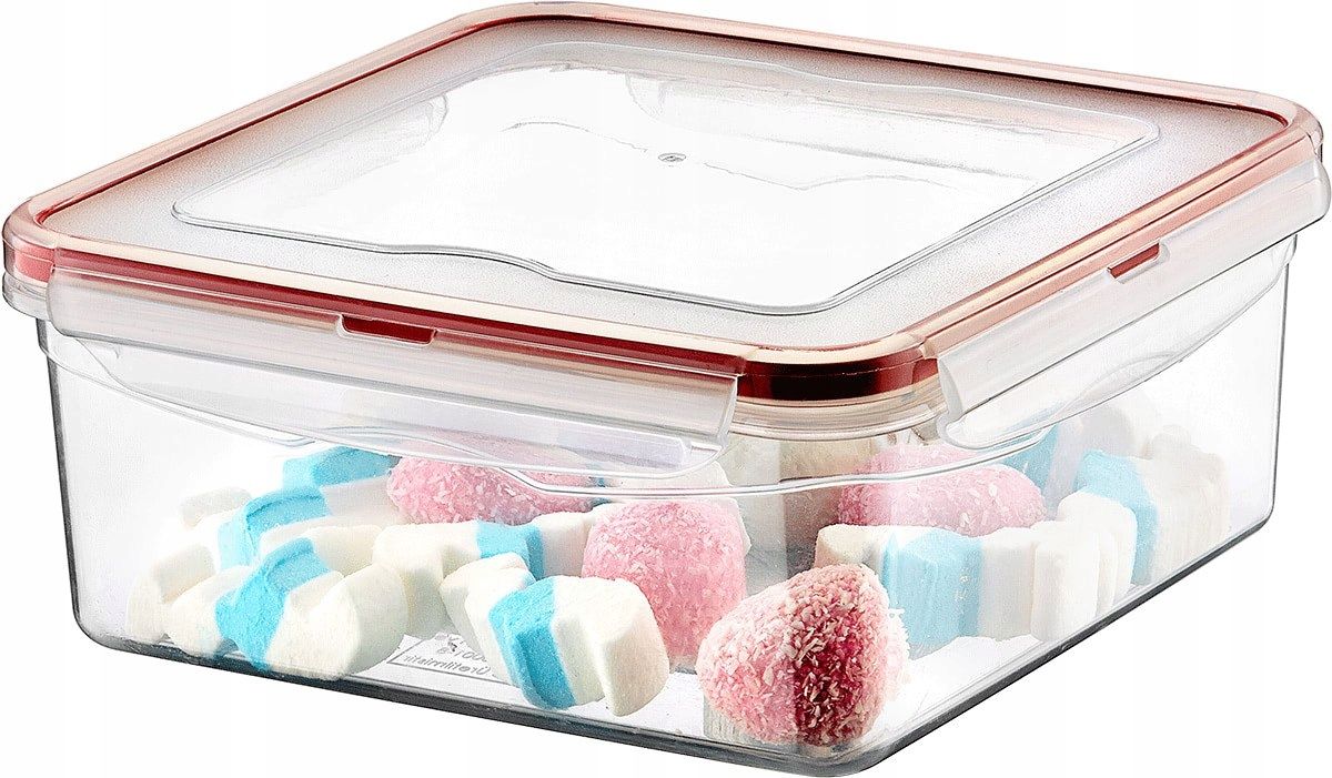  Plastic box 5,0l rectangle multi box with lid i holder