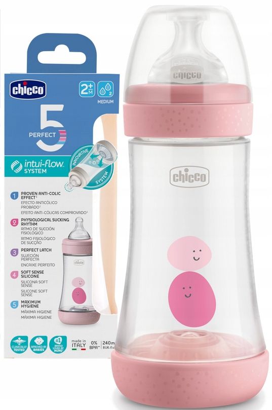  Butelka chicco 240 ml 2m+
