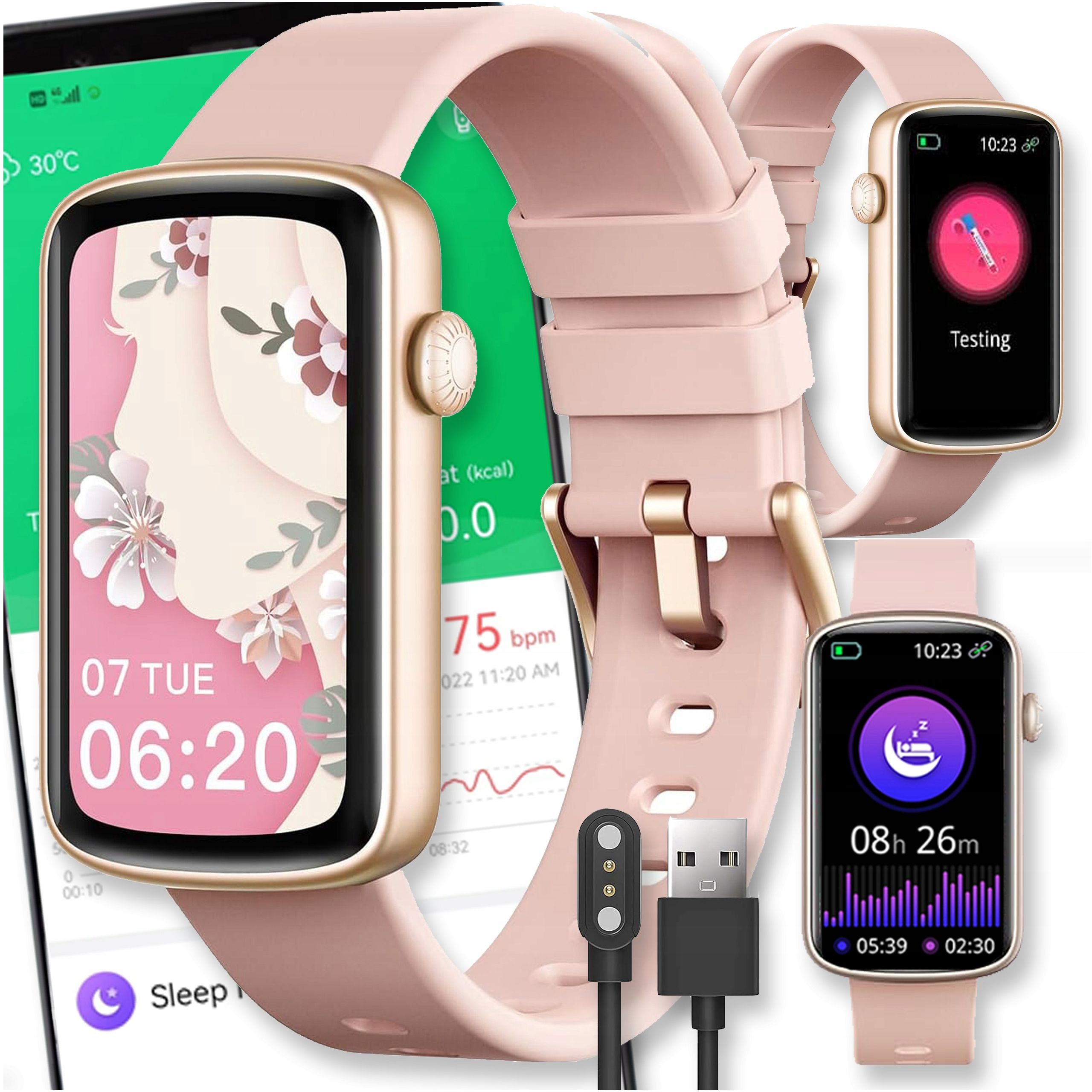  Chytré hodinky náramek na chytré hodinky atletický pro sport puls rozhraní bluetooth jízdní kolo