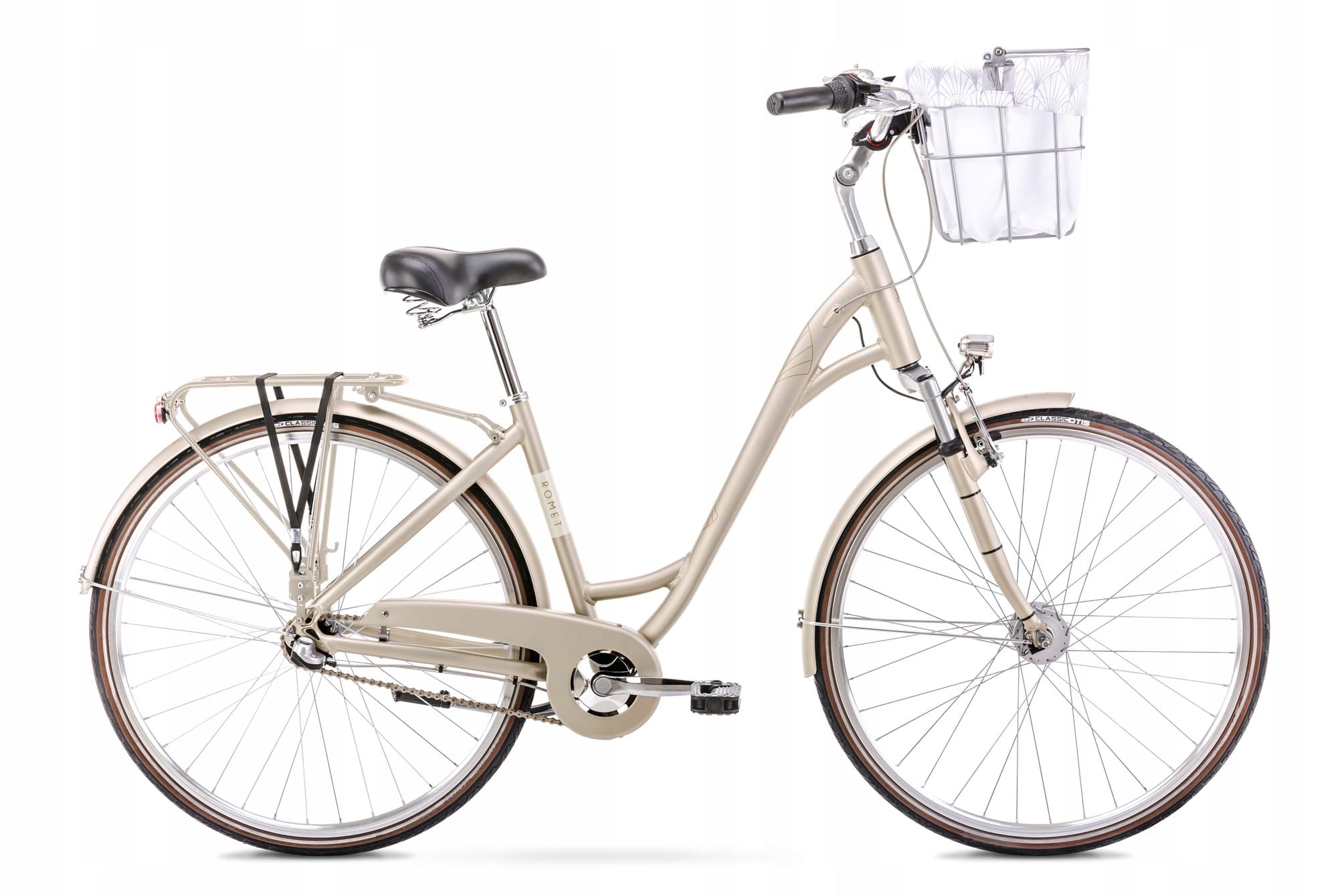  Miesto dviratis romet 2228543 rėmas 18 colių kolo 28 " rudas