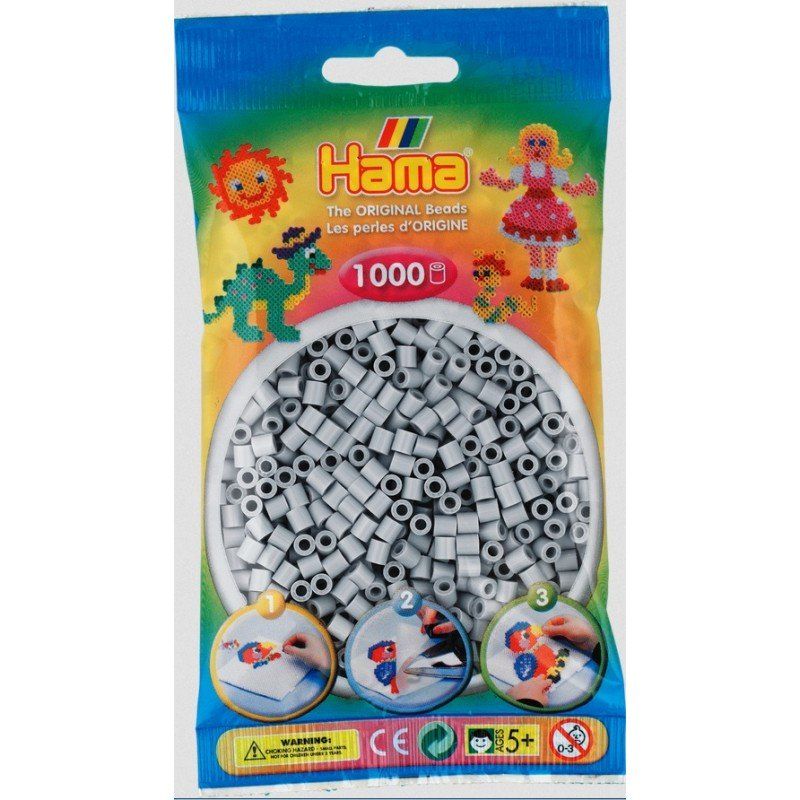 Hama 207-103 - svetlo žltý - 1000 korálky midi - krk