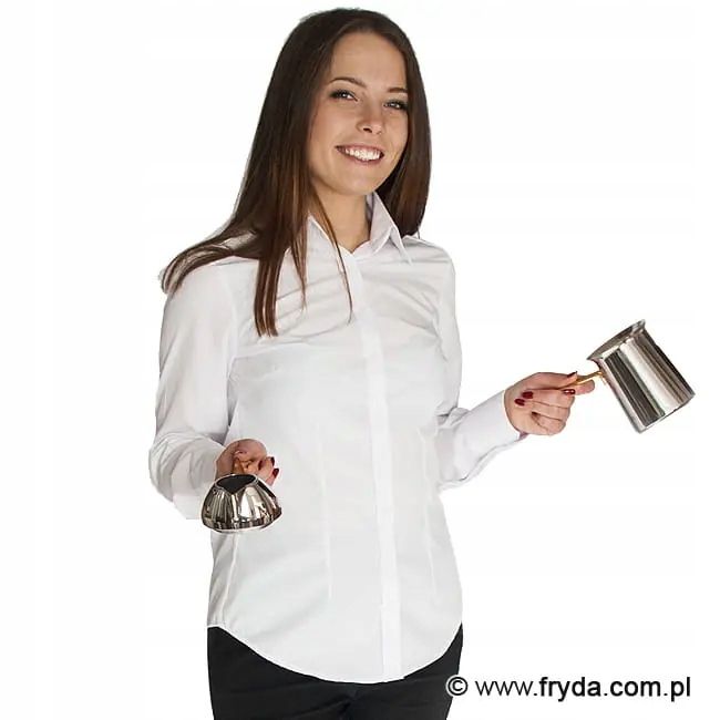  Shirt blouse waiter feminine short sleeves 40