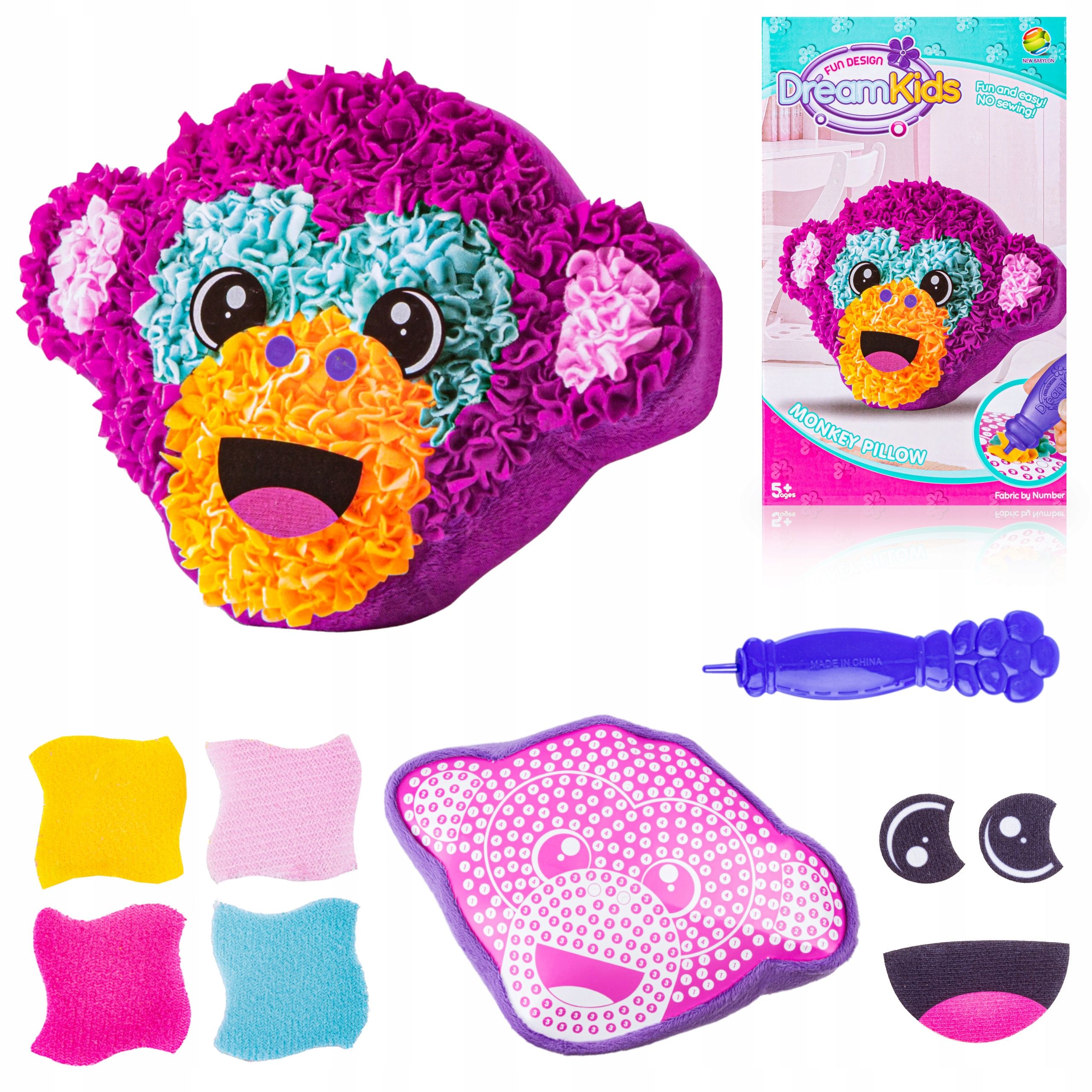  Kreativset für ein mädchen zum sticken kleines kissen für kinder
