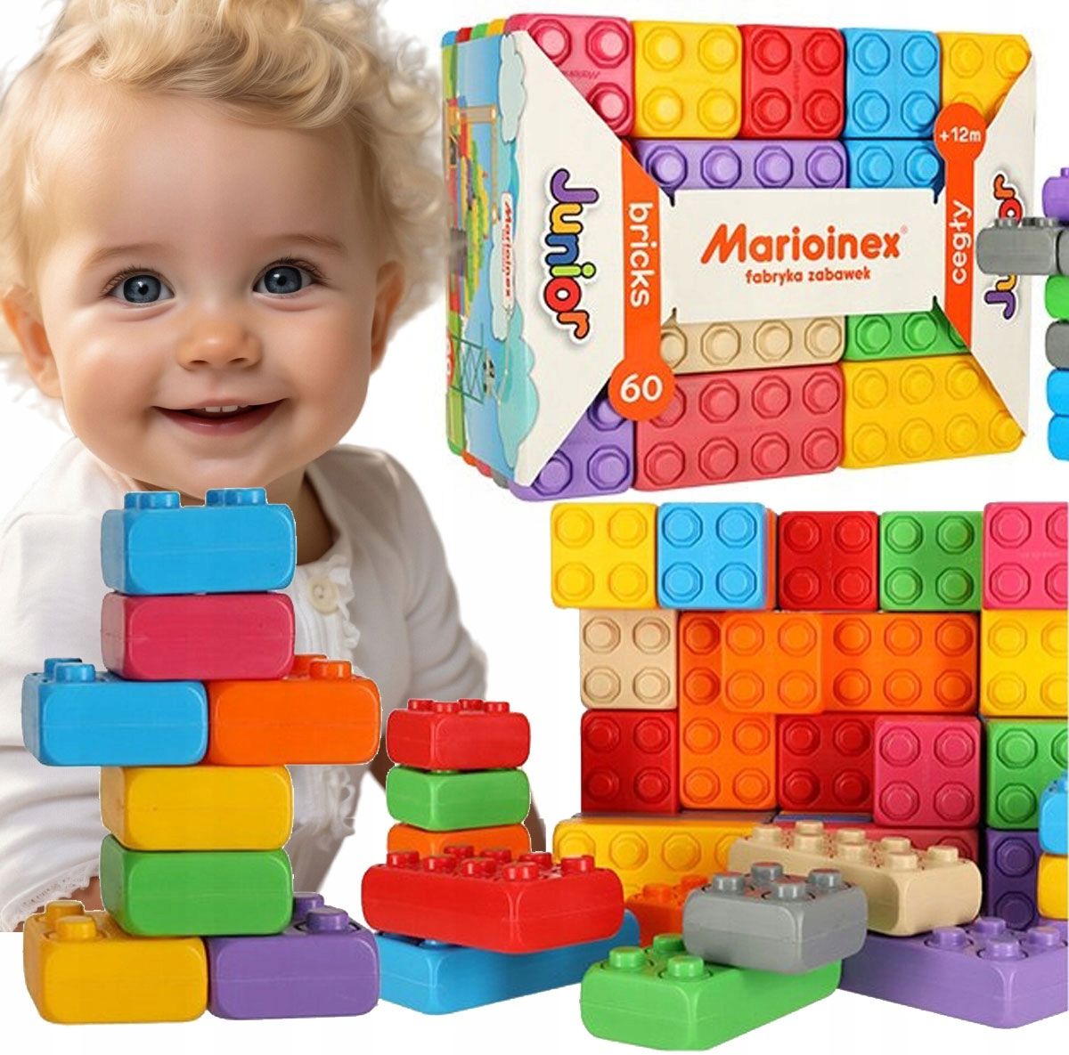  Pastell- blöcke marioinex waffle mini 300 pcs., 10 blätter lehrreich