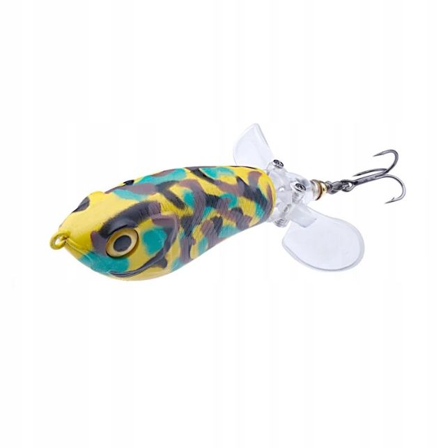  Wobbler köder angeln pike sum powierzchniowa frosch garnitur 5 stk. 15g