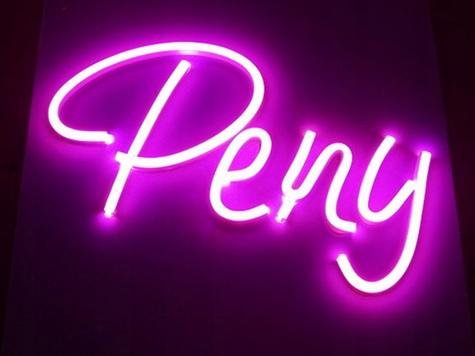  Nbzjanekkk neon led uz sienas ar barošanas avotu janekkk 49x13cm poļu ražojums