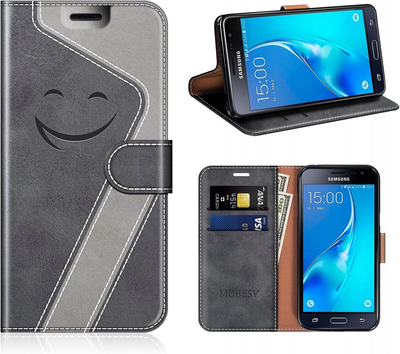  Atverčiamas dėklas apversti case į "samsung" galaxy a3 2017 / sm-a320f/ds, a320y/ds /