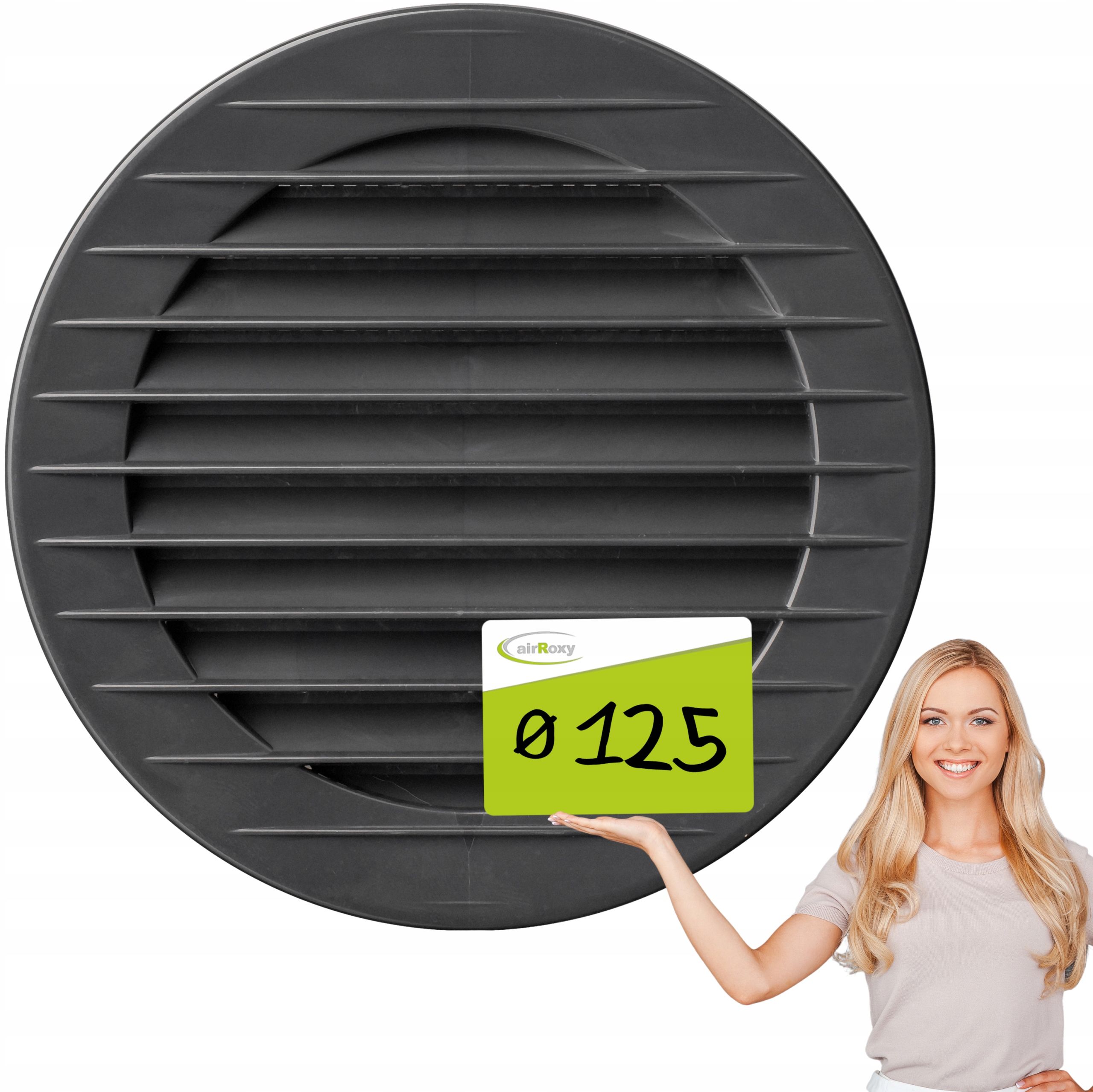  Apaļas ventilācijas restes ar sietu braz fi 80