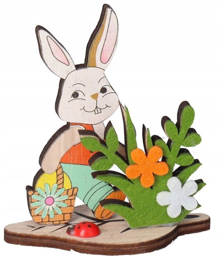 Hare easter bunny figurine adornment tuner