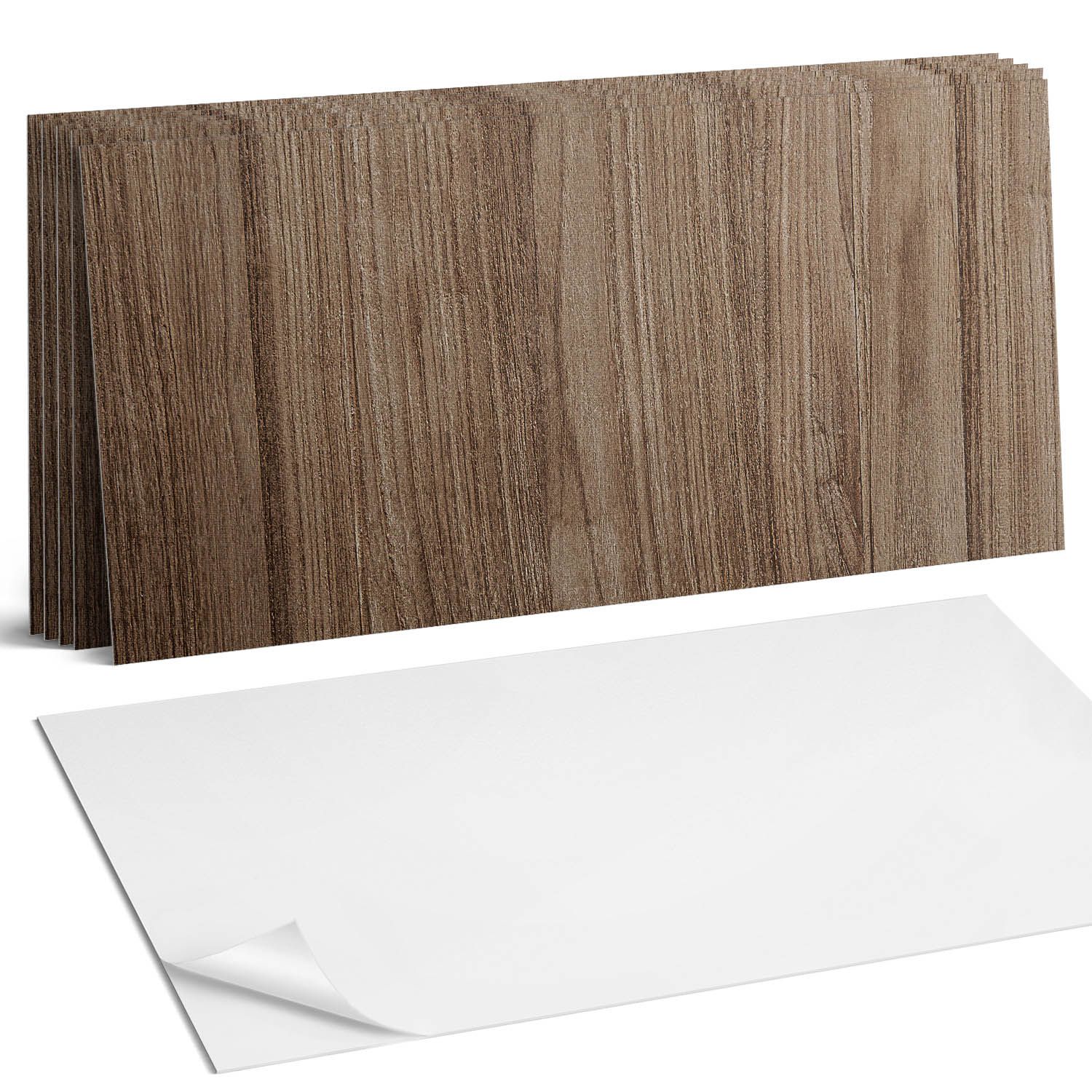  Kopa flīzes vinils stāvs tumšs akmens plātnes 6 gab 60x30 cm