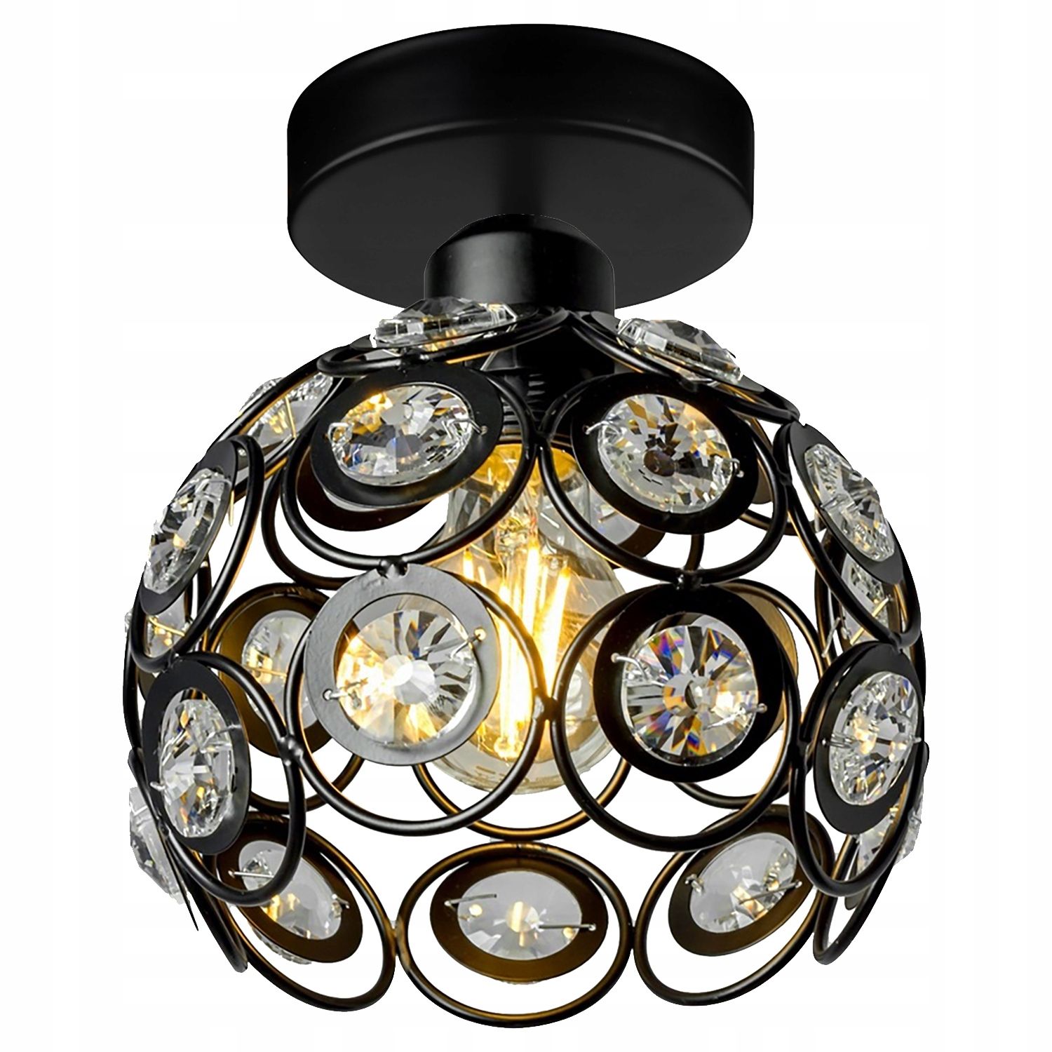  Ceiling lamp hanging led lamp ceiling glass e27 modern for the living room