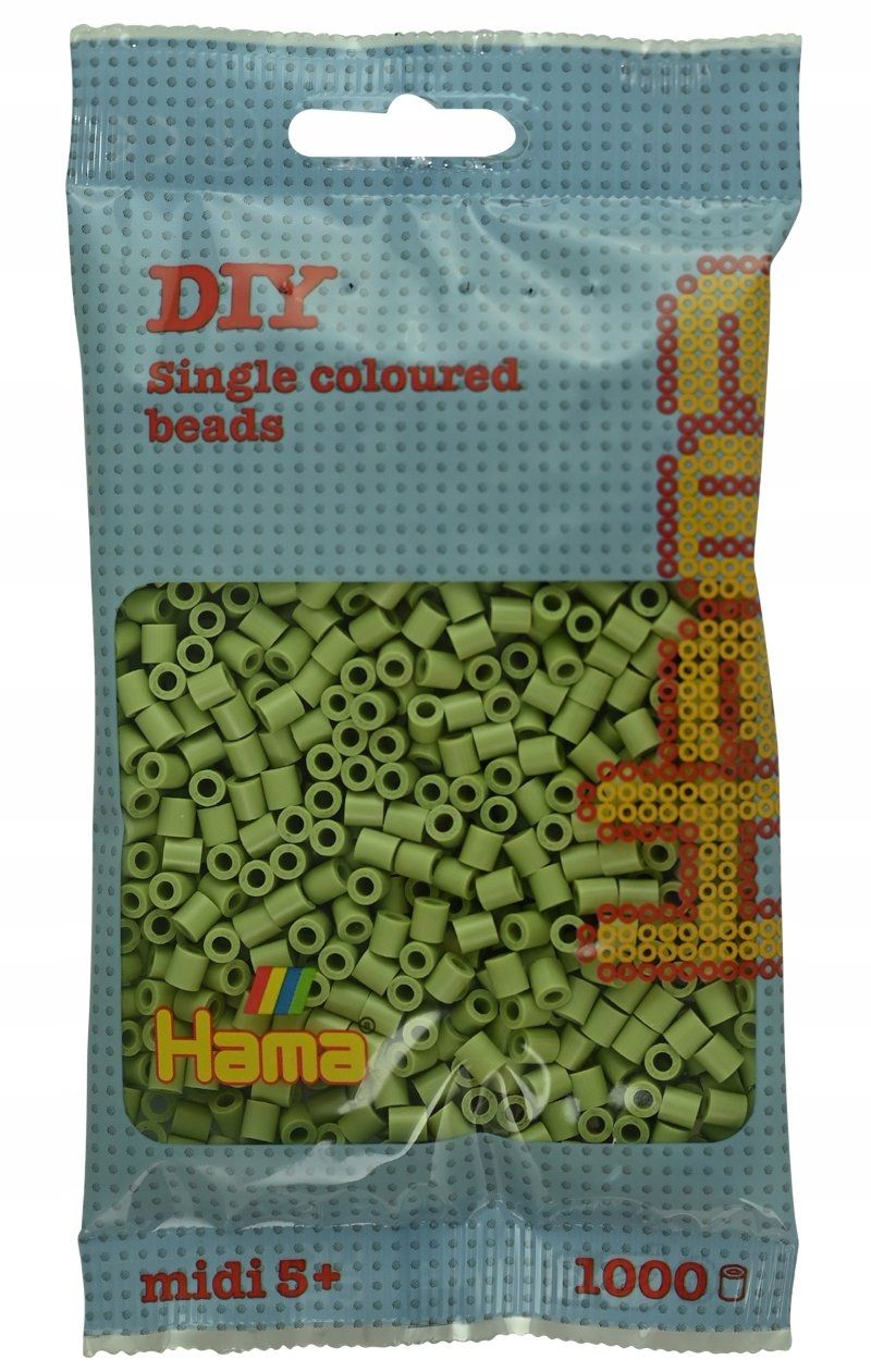  Hama 207-103 - svetlo žltý - 1000 korálky midi - krk