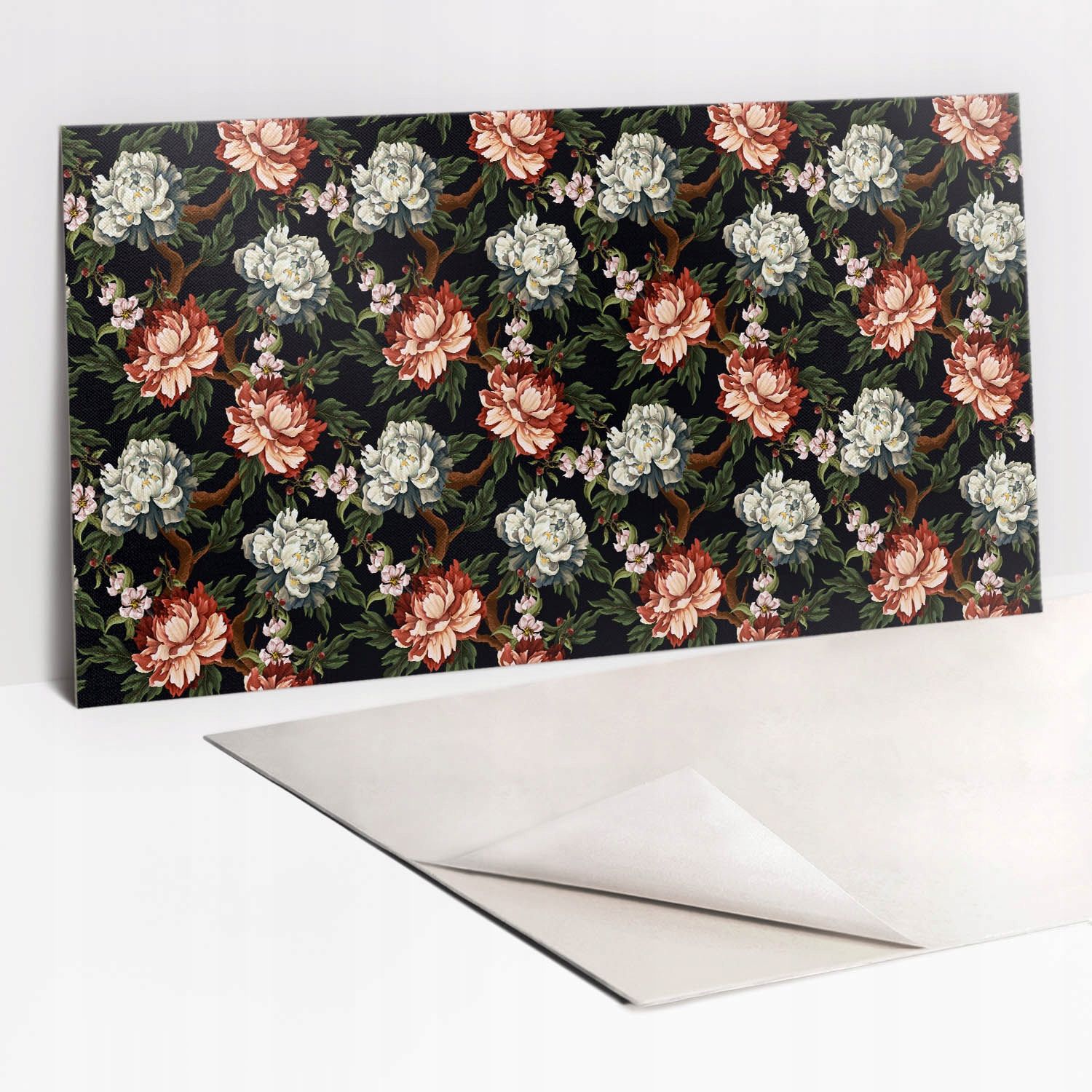 Sticky vinyl panels wall mounted waterproof stone texture 100x50 cm