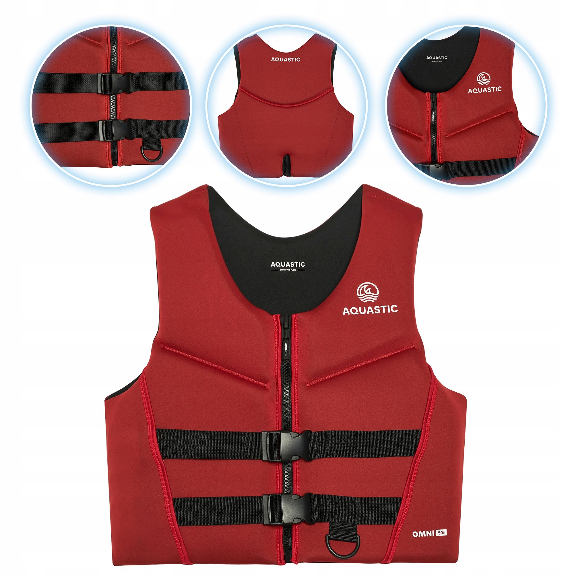  Protective vest aquastic omni 50n xl for kayaks sup