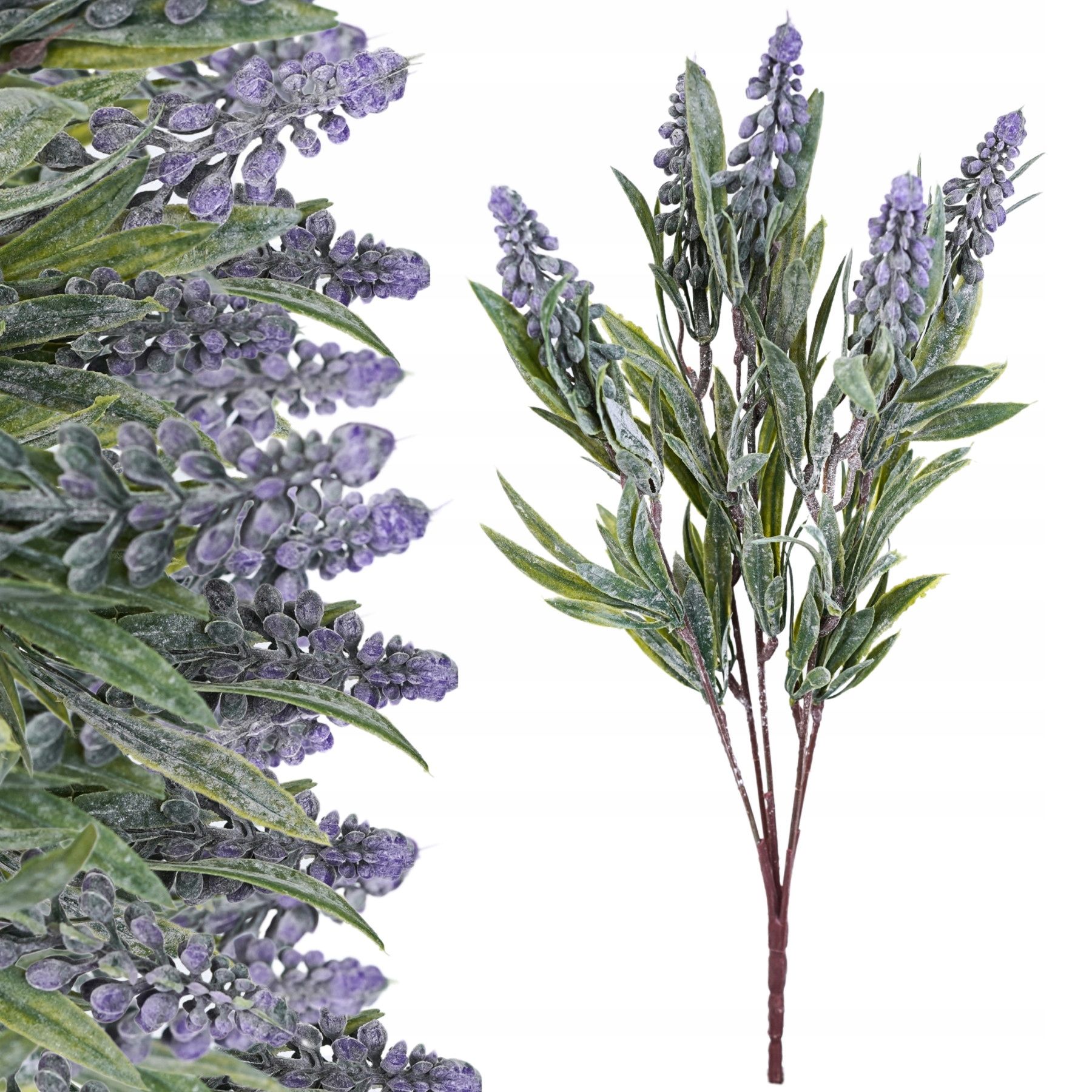  Dirbtinės gėlės gipsowka šakelė 32cm tanki violetinė priedas puokštėms