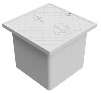  Dėžutė kontrolinė gruntinė 200x200x167mm ah hardt ah30060