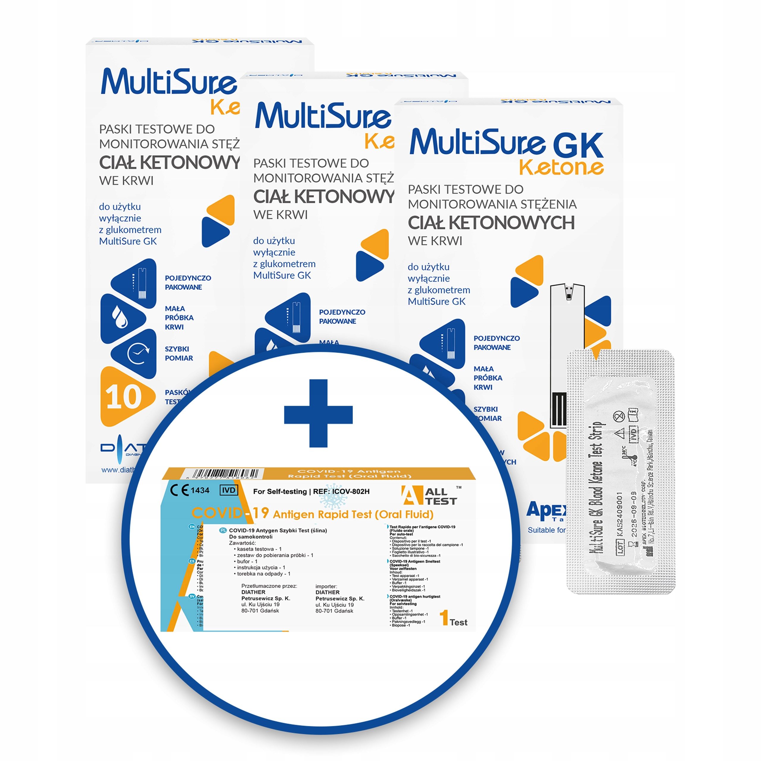  Popruhy ketony multisure gk 30 ks. diather + zdarma test covid-19