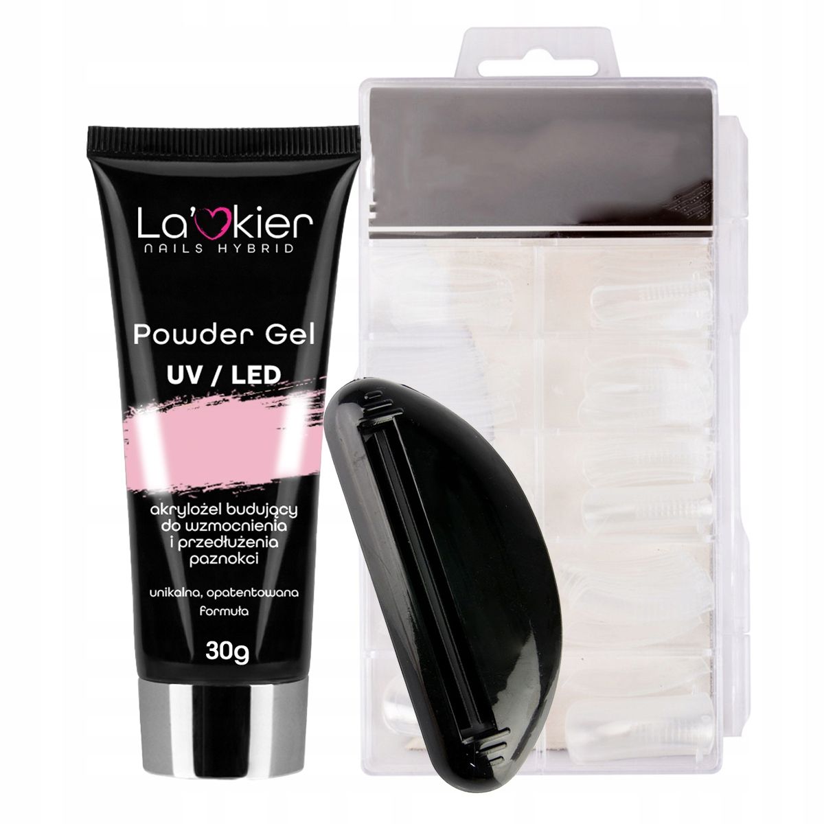  Nail set varnish lamp acrylic gel forms