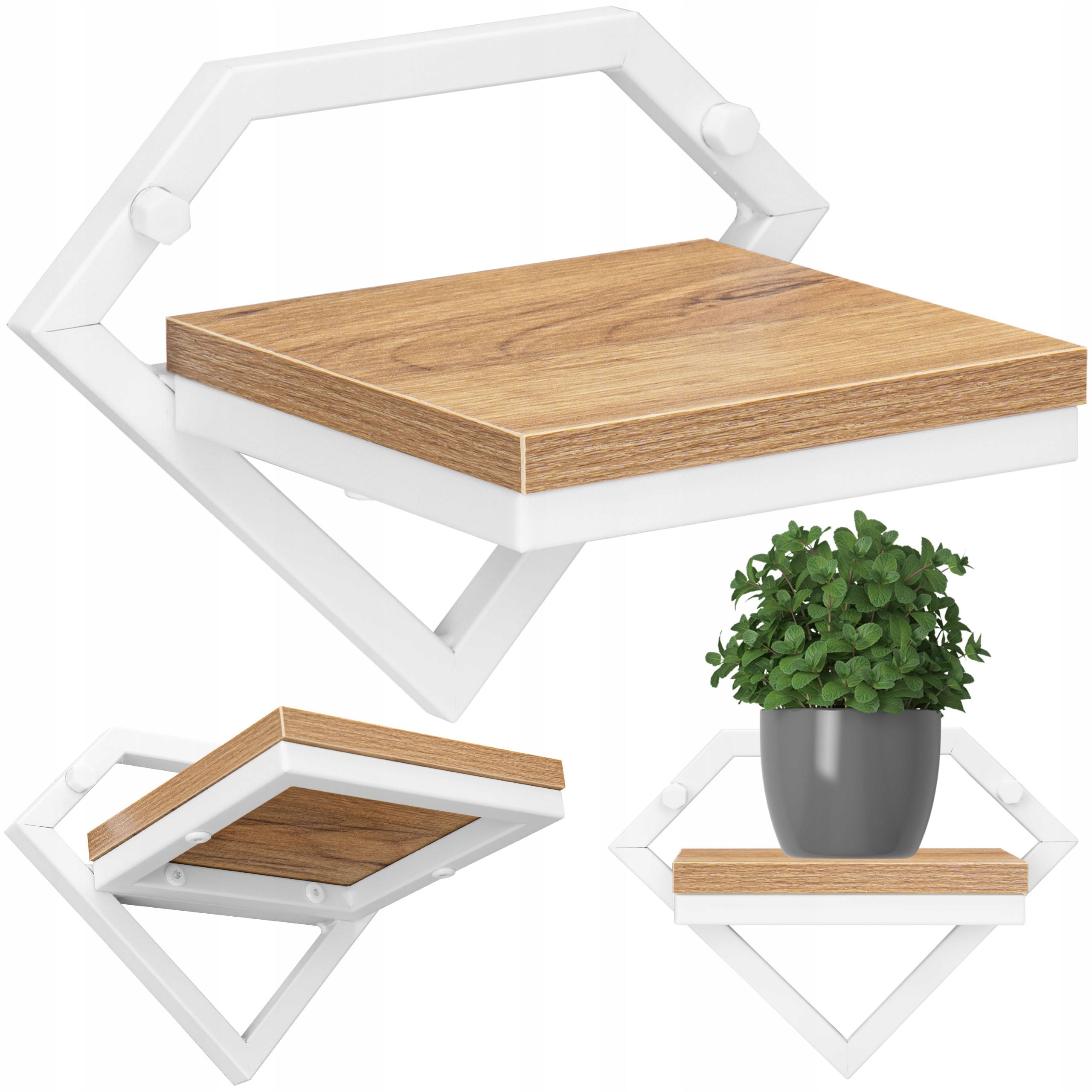  Metal stand for flowers flower stand flowerpots standing shelf with shelves loft style
