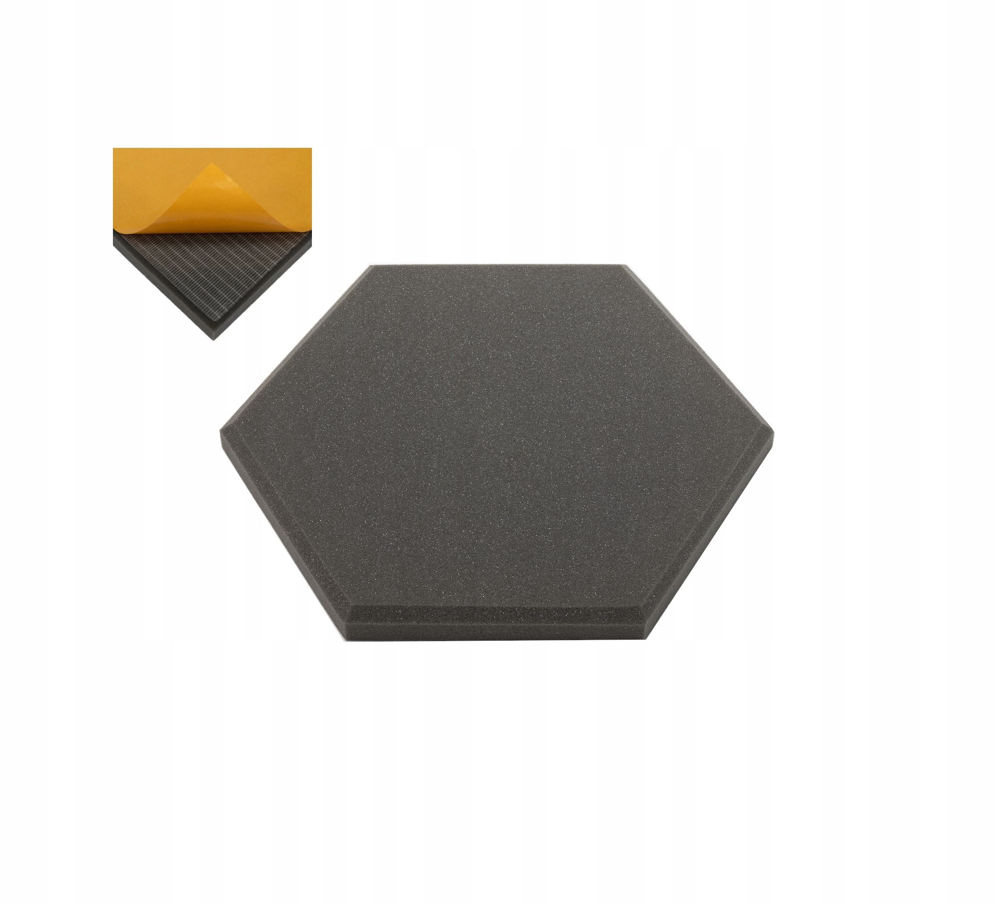  Akustiline paneel kärgstruktuuriga kuusnurk wygluszajacy pool 20cm gr. 3cm hall