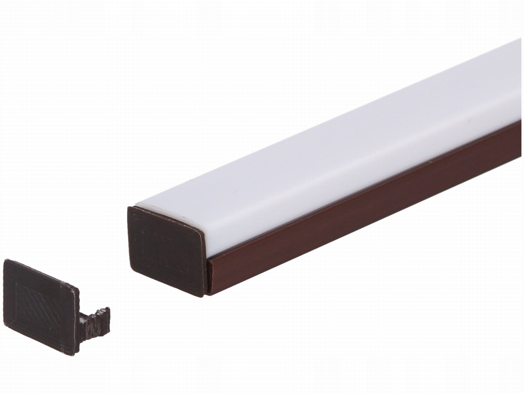  Dangtelis pvc corner juodos spalvos