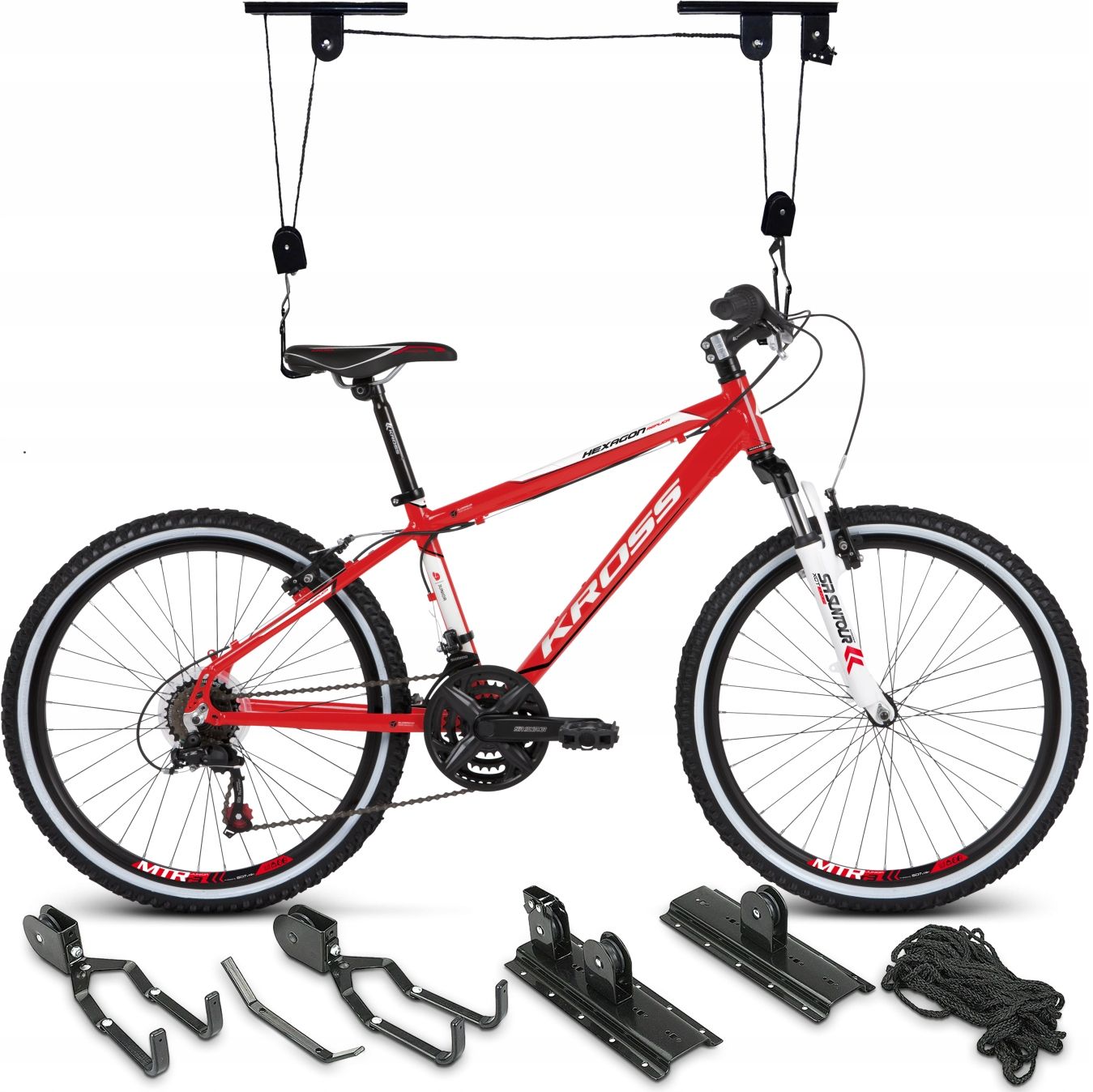  4x inhaber für ein fahrrad an der wand fahrradhalterung wandmontiert stabil fest