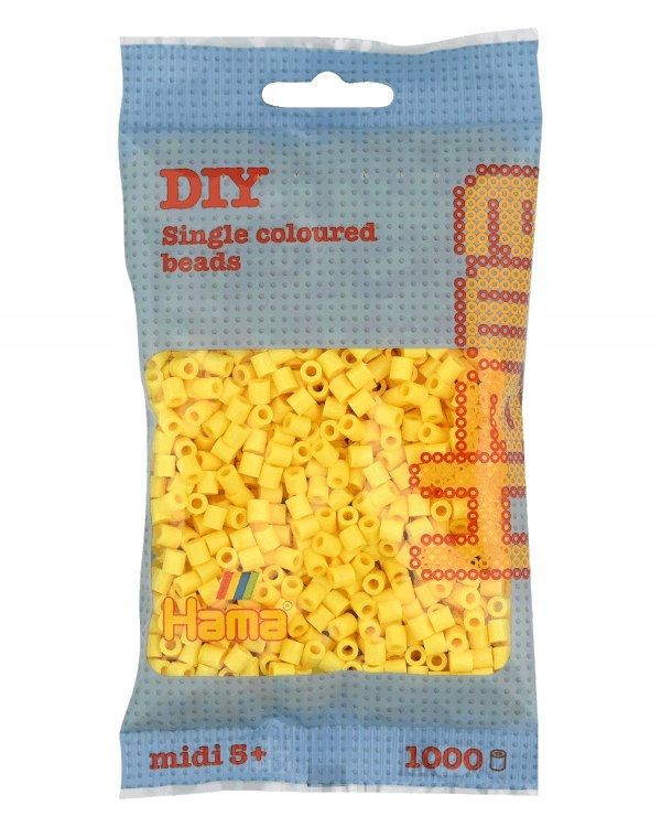  Hama 207-103 - svetlo žltý - 1000 korálky midi - krk
