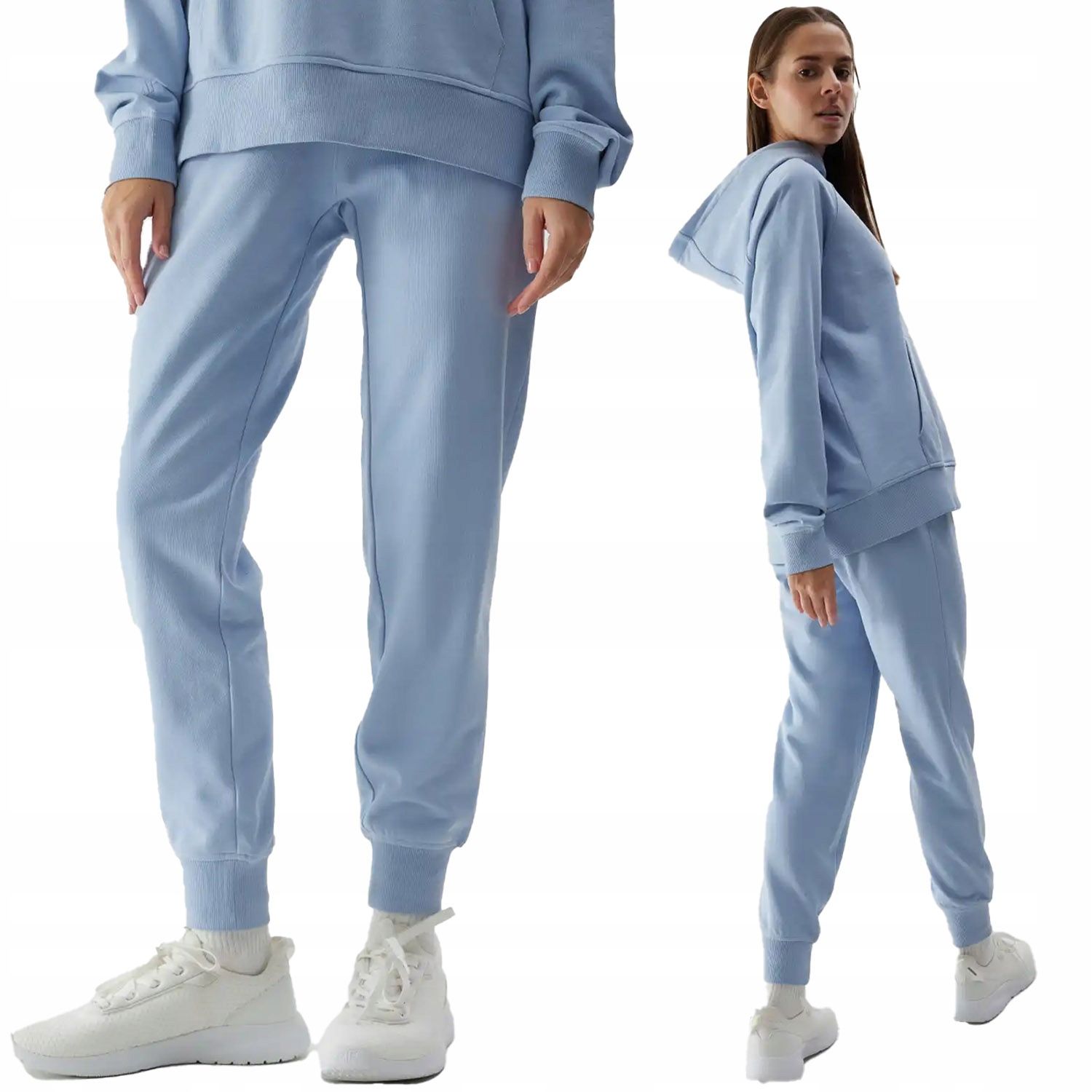  Damen jogginghose 4f sport trainings baumwolle mit taschen ss24f606